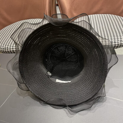 Dior elegant wide-brimmed sun hat - Image 11