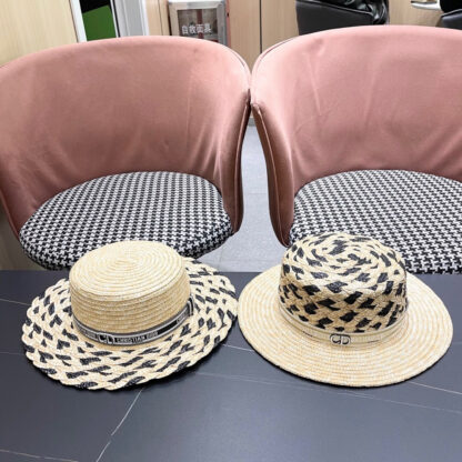 Dior stylish raffia hat - Image 12