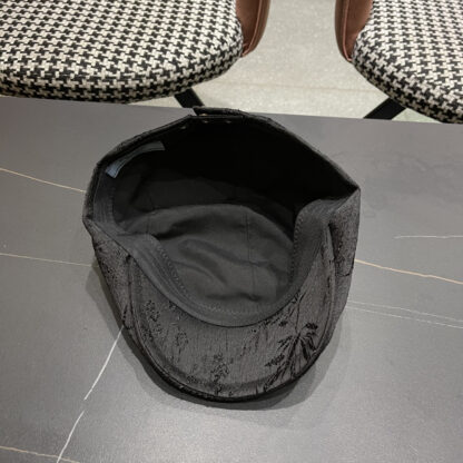 Prada Chinese style jacquard fashion exquisite peaked cap - Image 11
