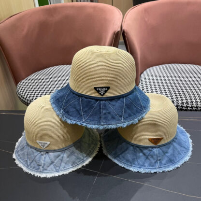 Prada colorblock summer casual bucket hat - Image 10