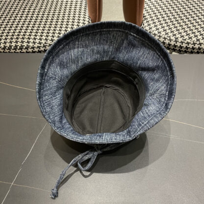 Celine women's autumn and winter elegant bow bucket hat - Image 11