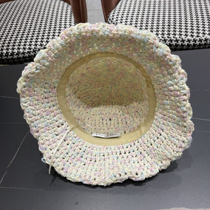 Dior colorful straw bucket hat - Image 12