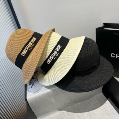 Dior simple letter embroidered basin hat - Image 12