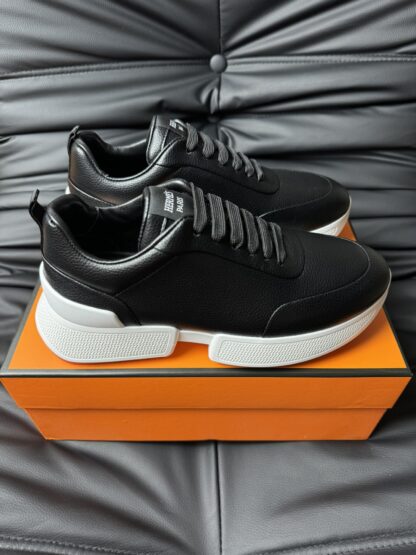 Hermès black premium ultra-lightweight sneakers - Image 3