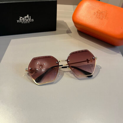 Hermès Fashion Women's Sunglasses - Image 3