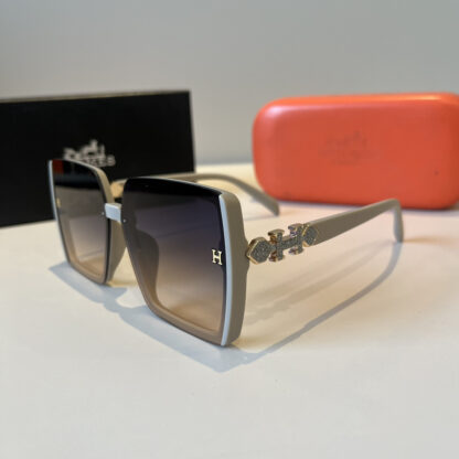 Hermès oval lens women's sunglasses - Image 3