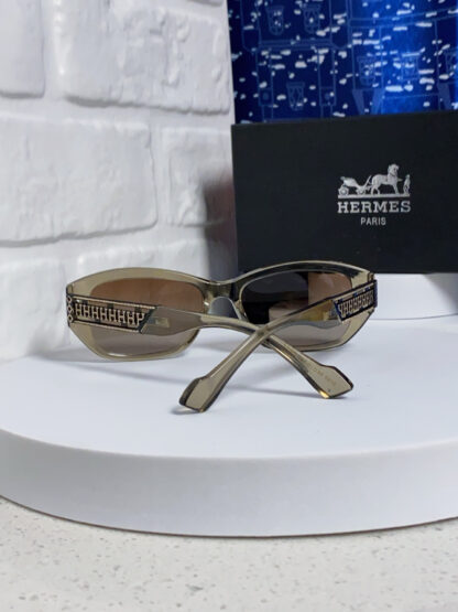 Hermes Retro Fashion Cat Eye Sunglasses - Image 3