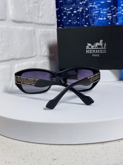 Hermes fashion retro trend sunglasses - Image 3