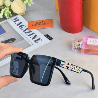Hermès Square Retro High-end Sunglasses