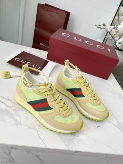 Gucci removable and adjustable ankle strap sneakers - Image 3
