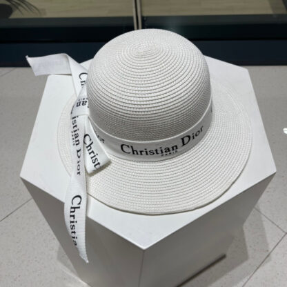 Dior straw sun hat - Image 4