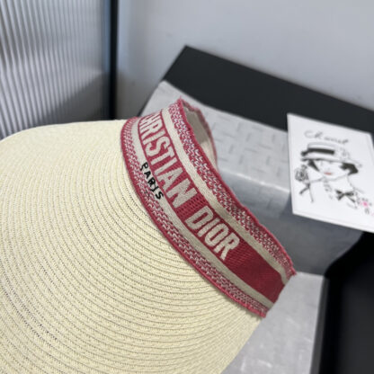 Dior Straw Sunhat - Image 4