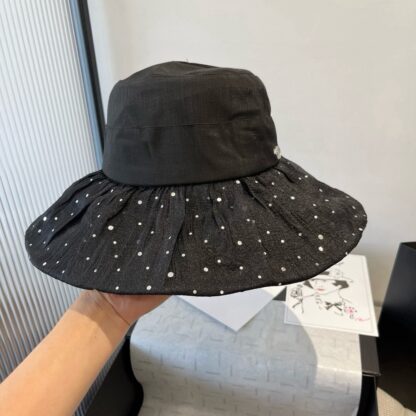 Dior ruffled sun hat - Image 4