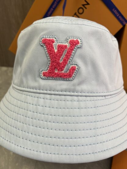 Louis Vuitton Spring and Summer New Bucket Hat Signature Cotton Hat - Image 3