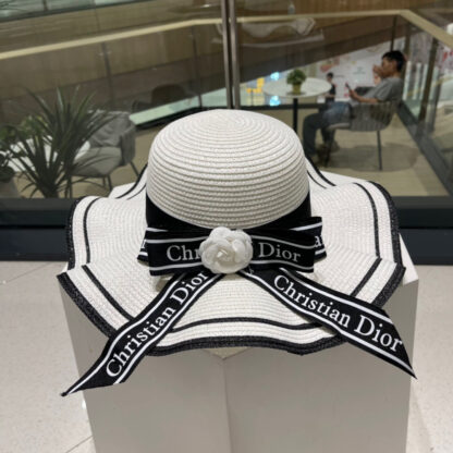 Dior exquisite bow sun hat - Image 3