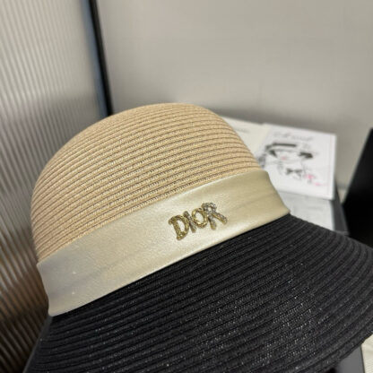 Dior exquisite hat color block bucket hat - Image 4