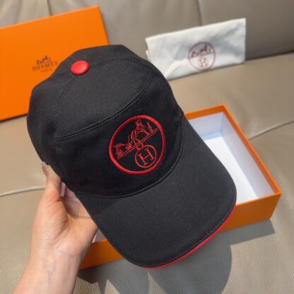 Hermes canvas baseball cap - Image 3