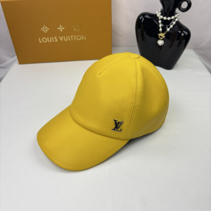 Louis Vuitton leather baseball cap - Image 3