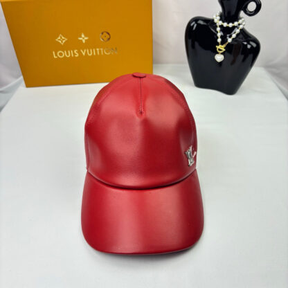 Louis Vuitton leather baseball cap - Image 3