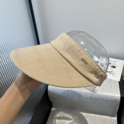 Dior hollow peaked cap sun headband - Image 4