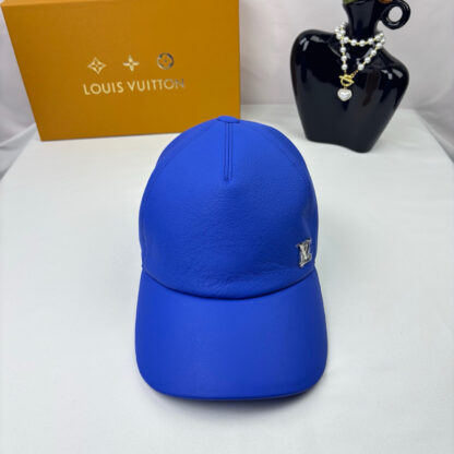 Louis Vuitton leather baseball cap - Image 3