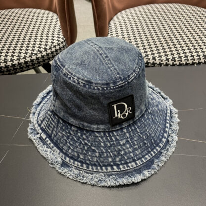 Dior Denim Bucket Hat - Image 4