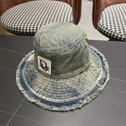 Dior Denim Bucket Hat - Image 3
