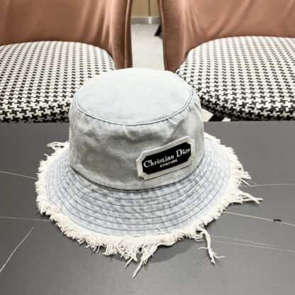 Dior Denim Bucket Hat - Image 4