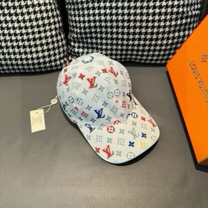 Louis Vuitton colorful print baseball cap - Image 3