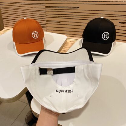 Hermès Unisex Canvas Baseball Cap - Image 3