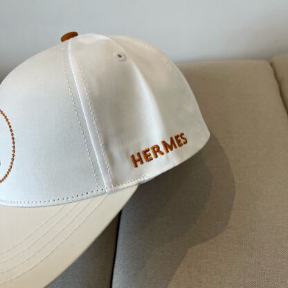 Hermès canvas baseball cap - Image 3