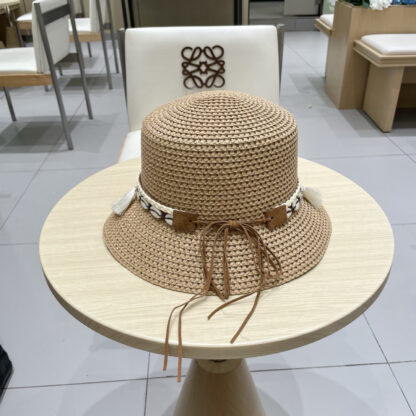 Hermès hollow bucket straw hat - Image 3