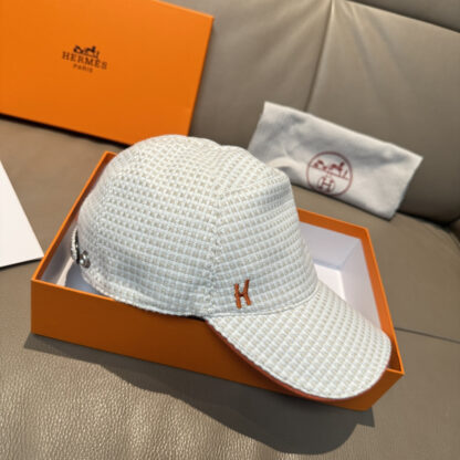 Hermès canvas baseball cap - Image 3
