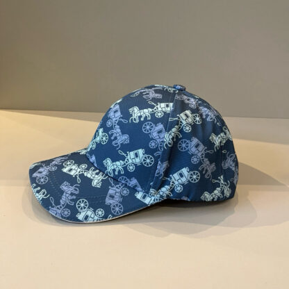Hermès canvas baseball cap - Image 3