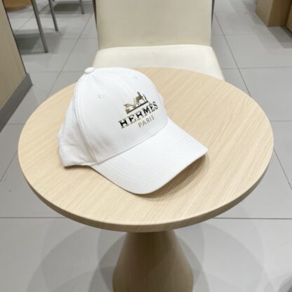 Hermès canvas baseball cap - Image 3