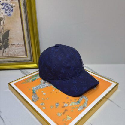 Louis Vuitton denim cotton baseball cap - Image 3