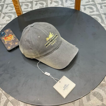 Hermès canvas baseball cap - Image 3