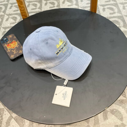 Hermès canvas baseball cap - Image 3