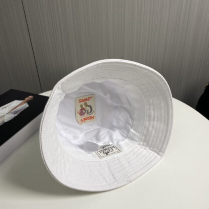 Hermès Cotton Canvas Women's Bucket Hat - Image 3
