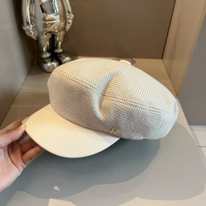 Hermès woolen new duckbill military cap - Image 3
