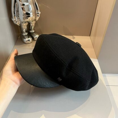Hermès woolen new duckbill military cap - Image 3