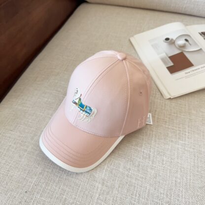 Hermès Unisex Canvas Baseball Cap - Image 3