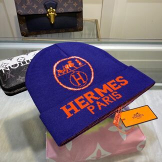 Hermes warm wool knitted hat