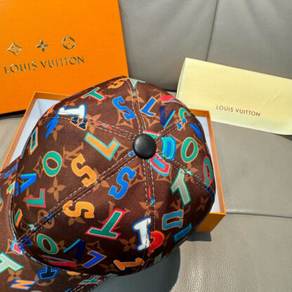 Louis Vuitton silk-screen baseball cap - Image 3