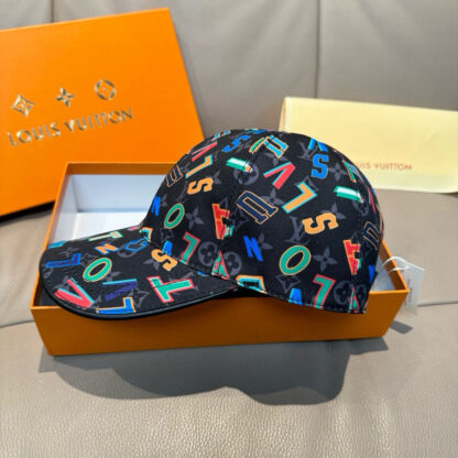 Louis Vuitton silk-screen baseball cap - Image 3