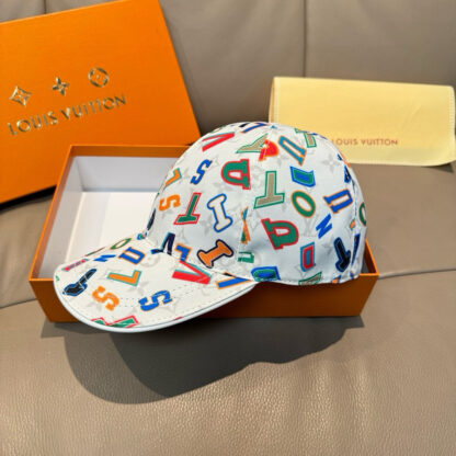 Louis Vuitton silk-screen baseball cap - Image 3