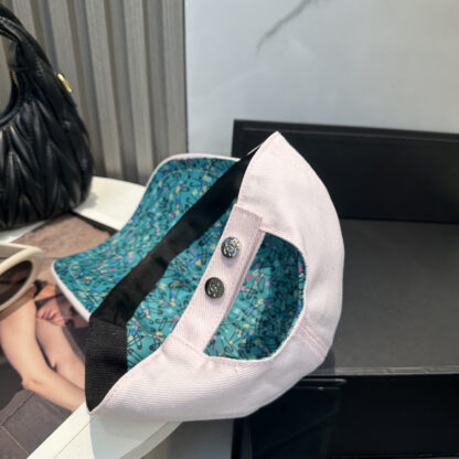 Chanel Double-Sided Embroidered Baseball Cap - Image 3