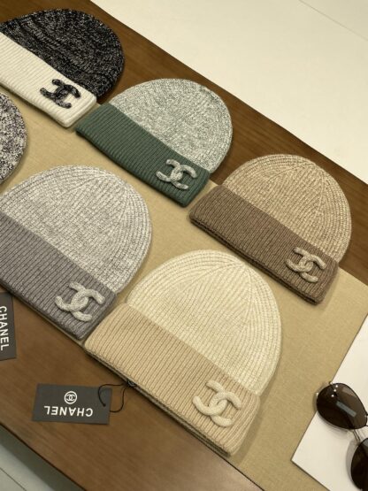Chanel Winter Knitted Hat - Image 3