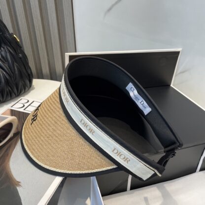 Dior casual all-match open top hat - Image 4