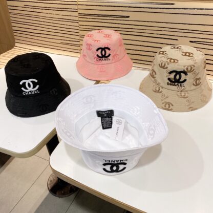 Chanel Unisex Casual Bucket Hat - Image 3